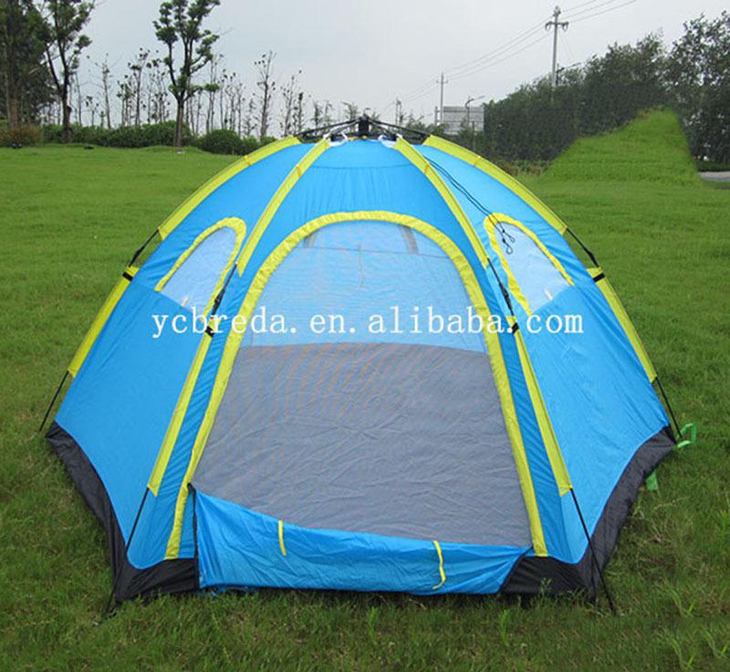 夏日户外新宠 全自动野营帐篷，4-6人速开免搭建的便捷体验